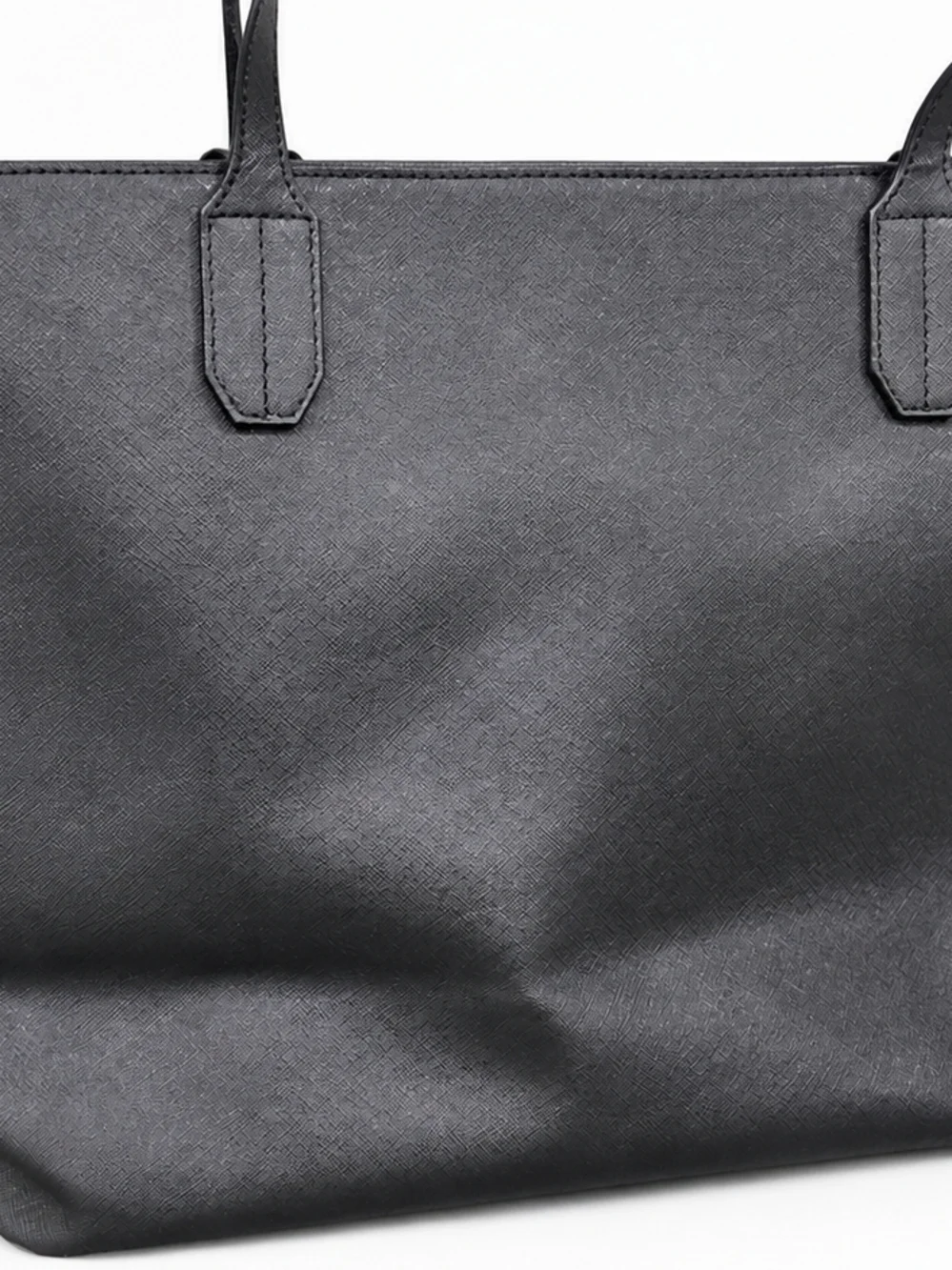 DKNY Black Saffiano Tote Bag Large Shoulder Bag Work Travel Purse